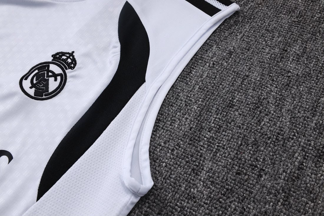 Completo Canottiera Real Madrid Bianco 26/27