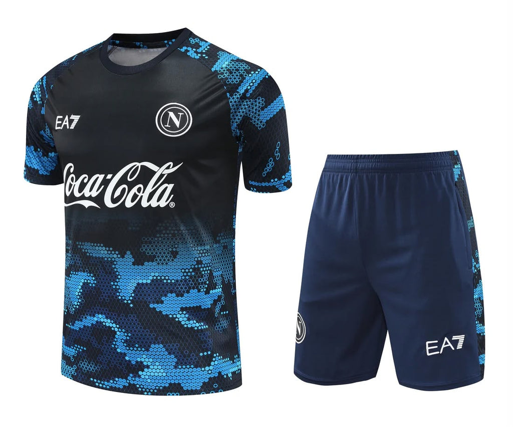 Maglia Manica Corta Napoli Blu 2025