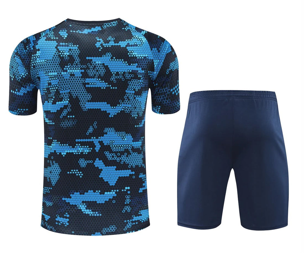 Maglia Manica Corta Napoli Blu 2025
