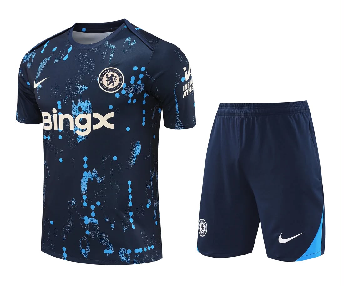 Maglia Manica Corta Chelsea Azzurro Fantasy 2025