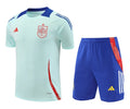 Maglia Manica Corta Spagna Azzurro 2025