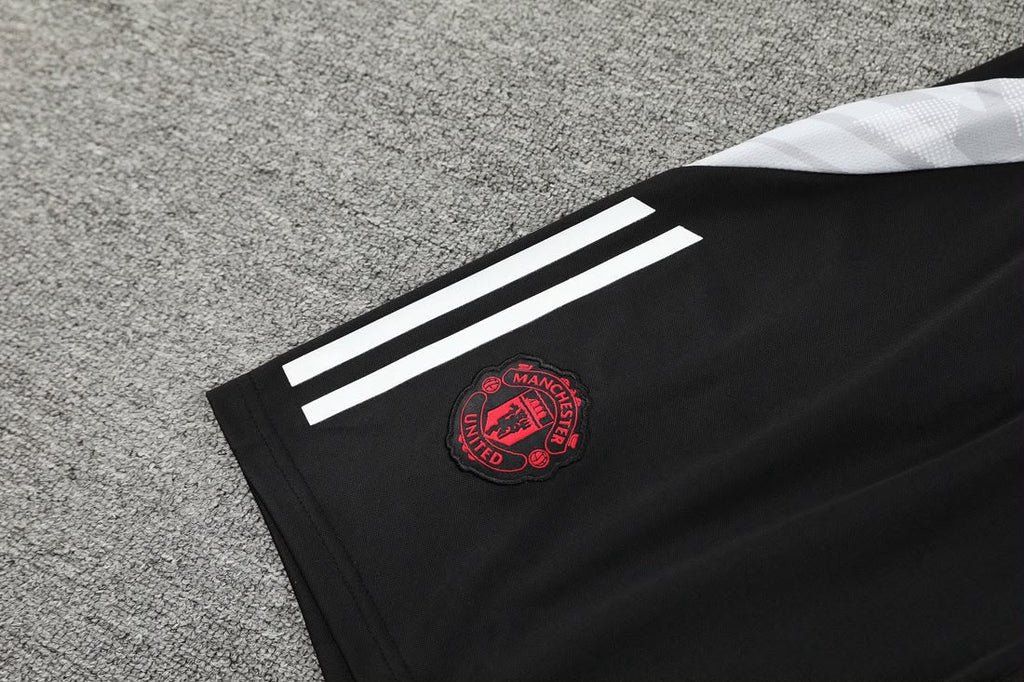 Maglia Manica Corta Manchester United Nero 25/26
