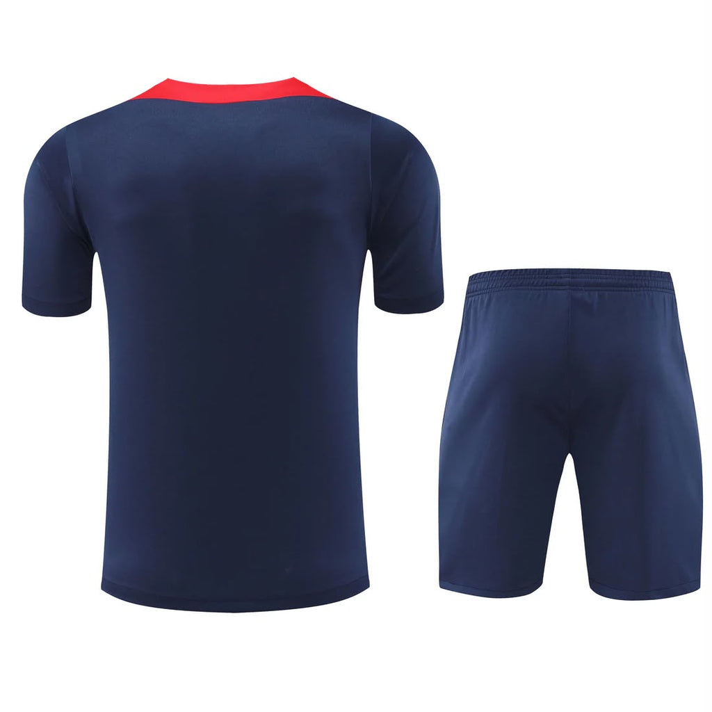 Maglia Manica Corta Atletico Madrid Blu 2025